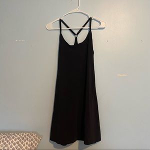 Outdoor voices black exercise dress